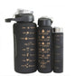 3-in-1 Gym Bottle System 2L, 1L, and 30ml