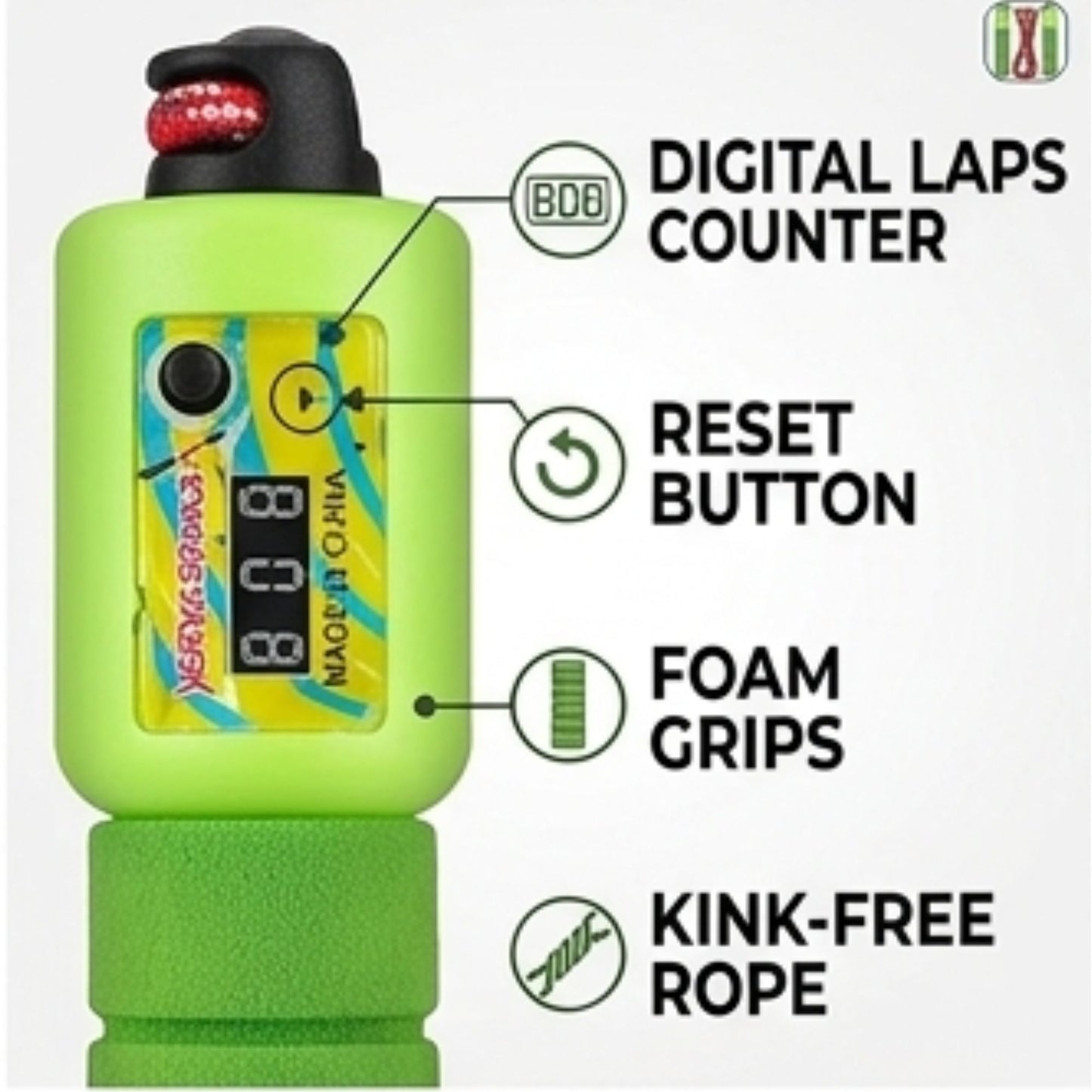 Skip Rope With Digital Counter