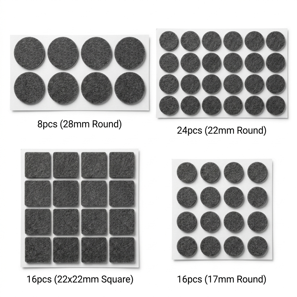Furniture Pads Pack of 2x28