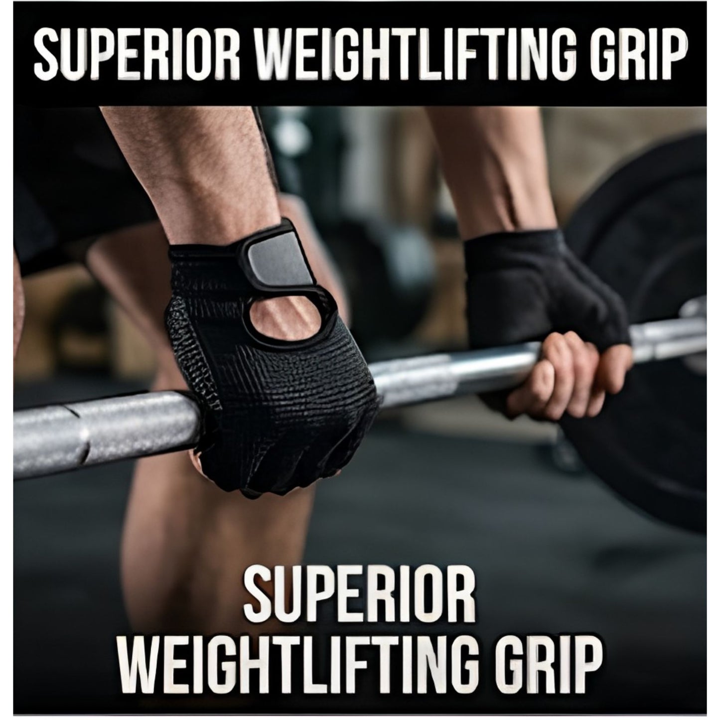 Gym Gloves Weightlifting, Powerlifting, and Cross-training Sessions