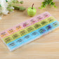Weekly Pill Organiser with 3 Daily Compartments