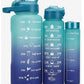 3-in-1 Gym Bottle System 2L, 1L, and 30ml