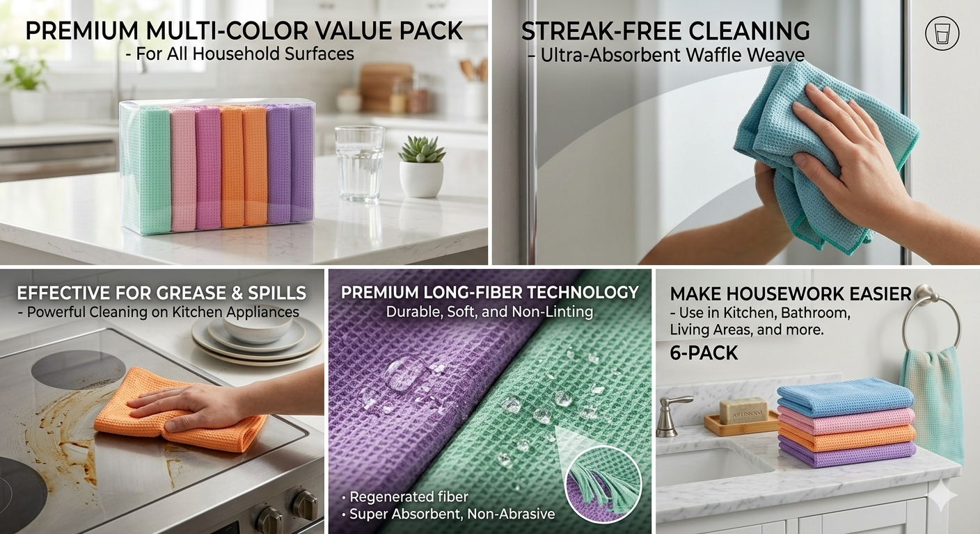 Fibre Towels Designed for Everyday Use