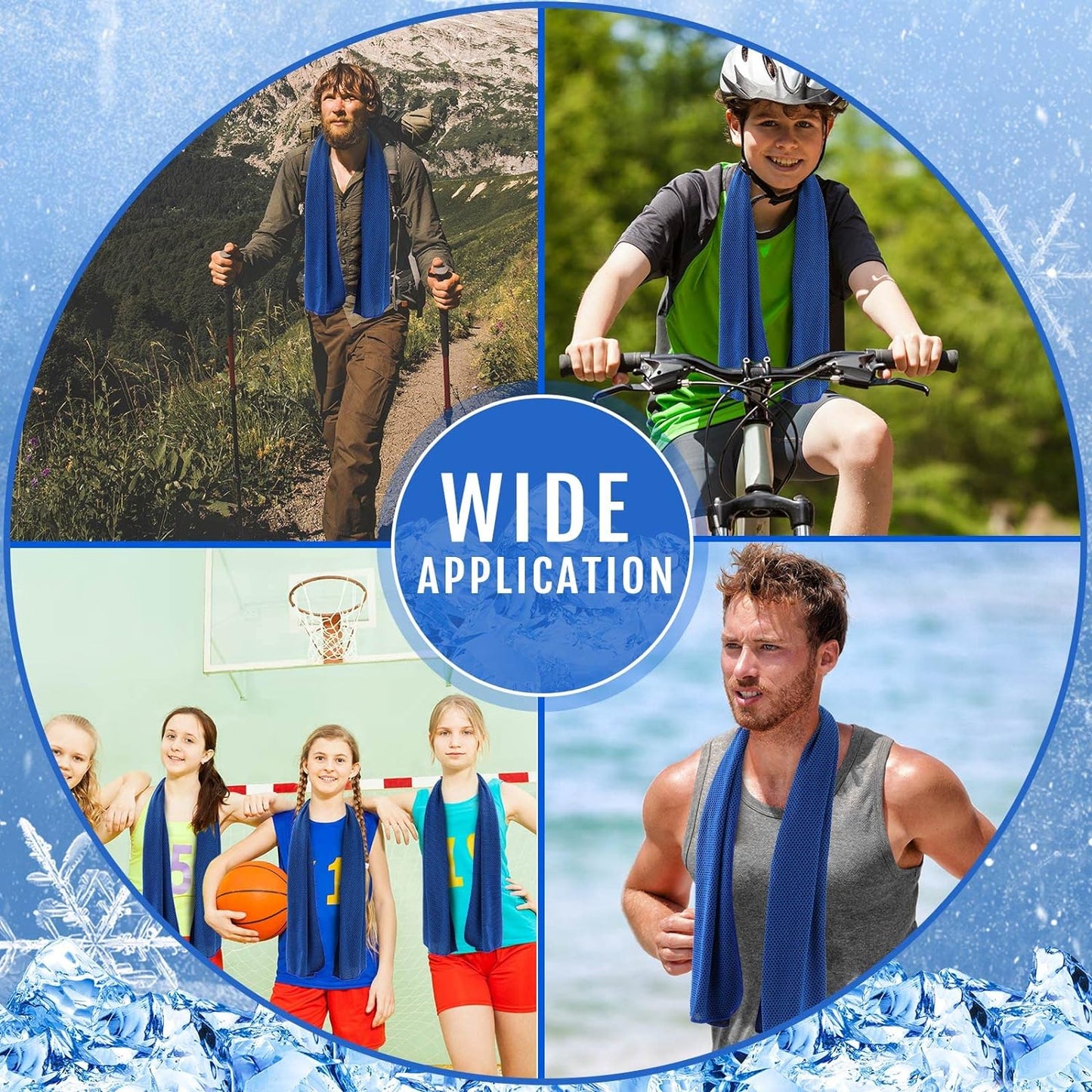 Cool Towel Instant Cooling and Rapid Drying.